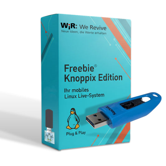 Knoppix Freebie-Edition als Live-System