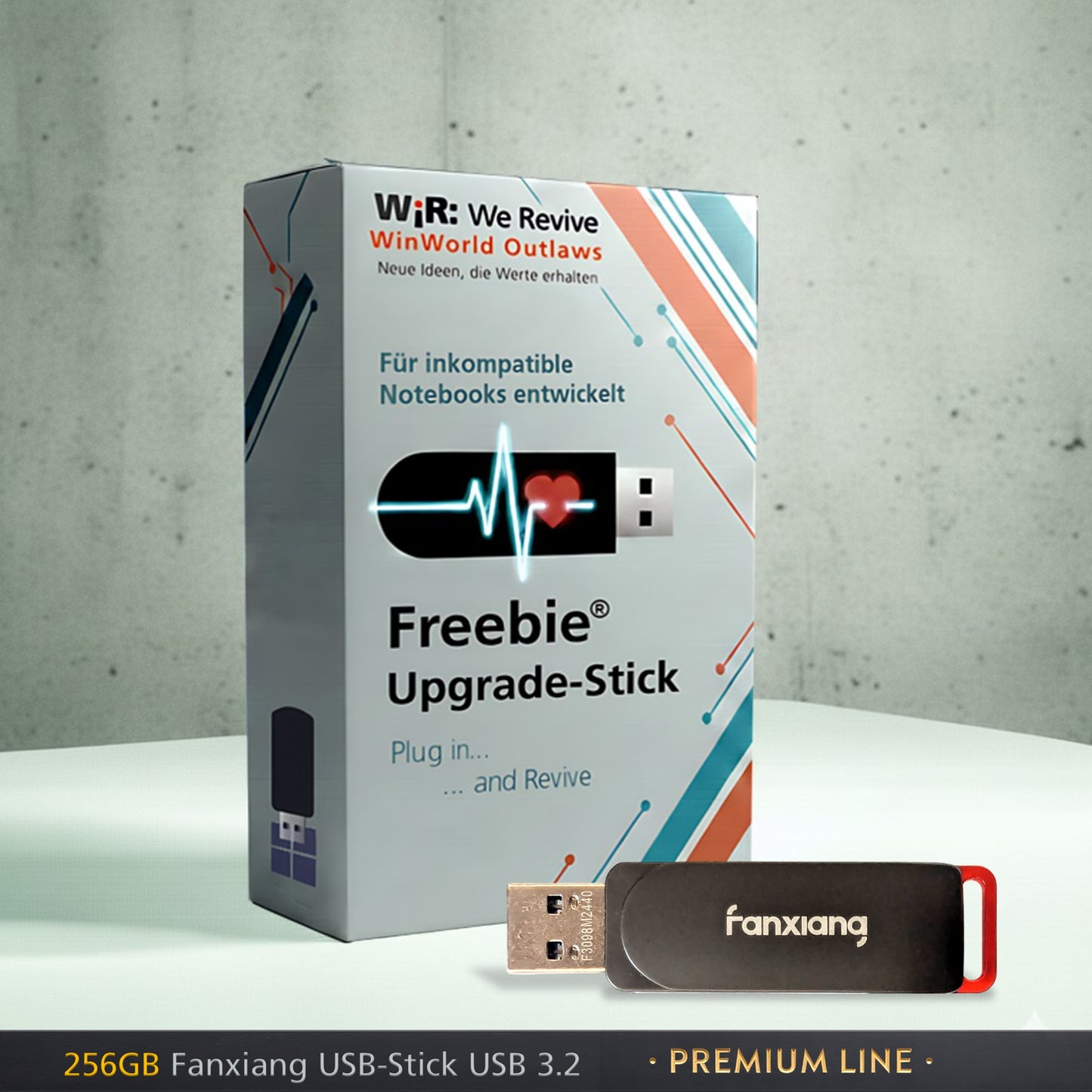 Freebie®-Upgrade-Stick für Windows 11 Professional & Home Version 25H2