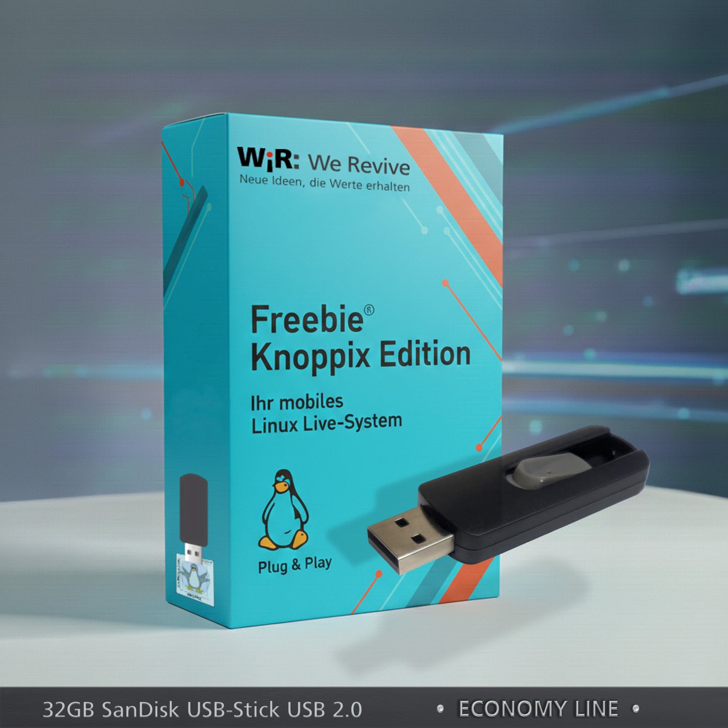 Knoppix Freebie-Edition als Live-System