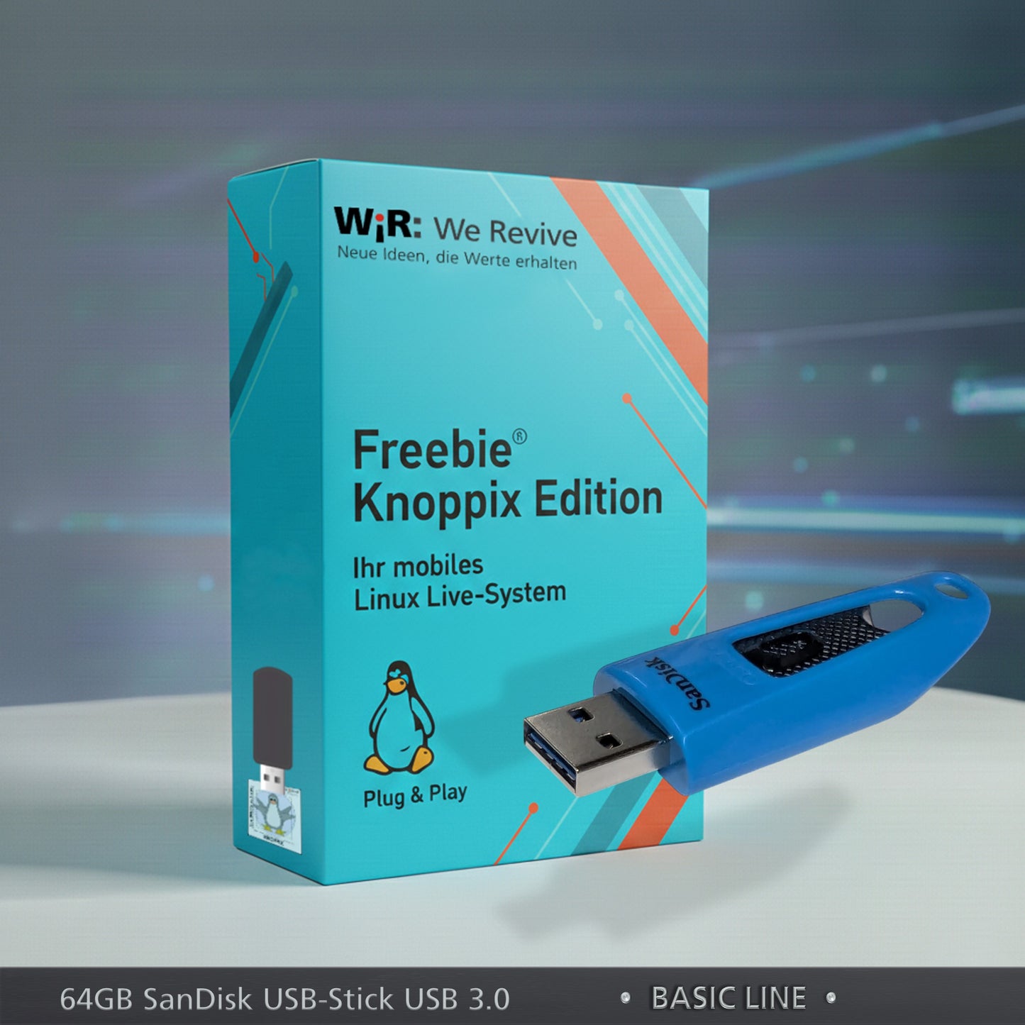 Knoppix Freebie-Edition als Live-System