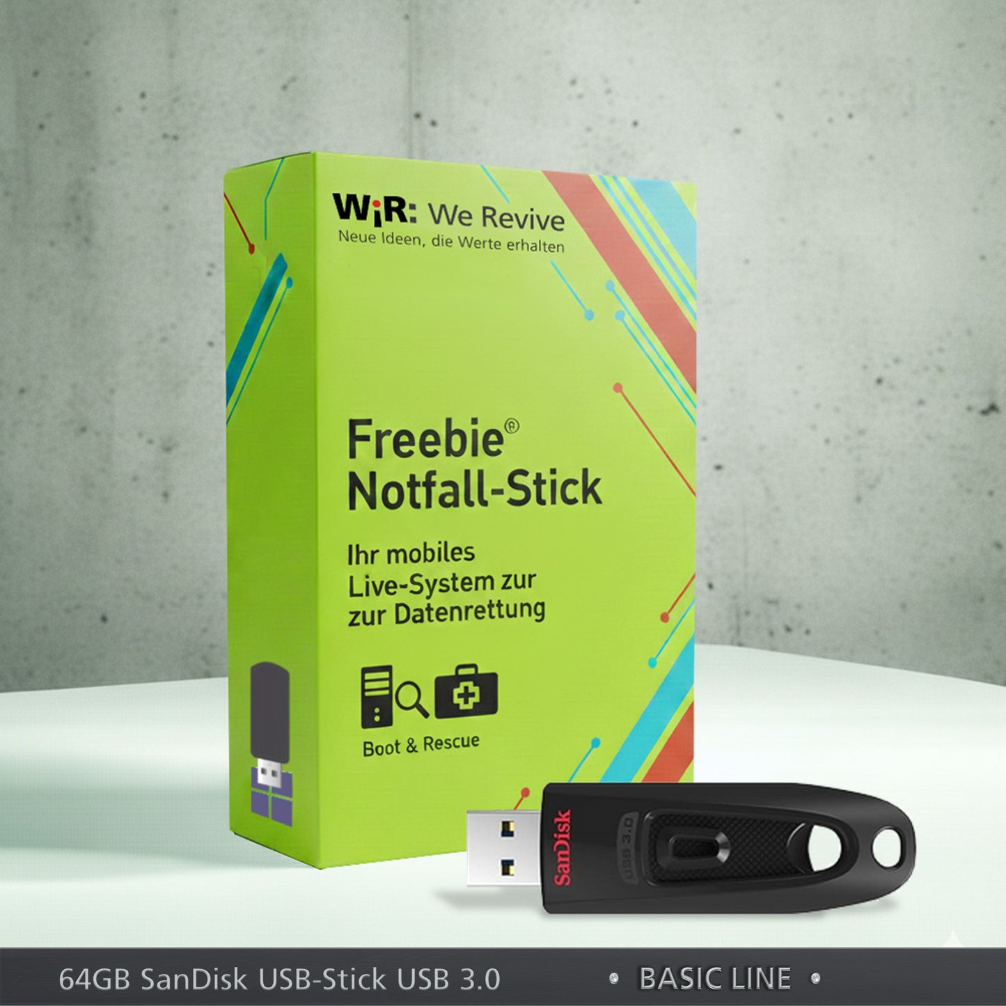 WinWorld Notfall-Stick zur Datenrettung